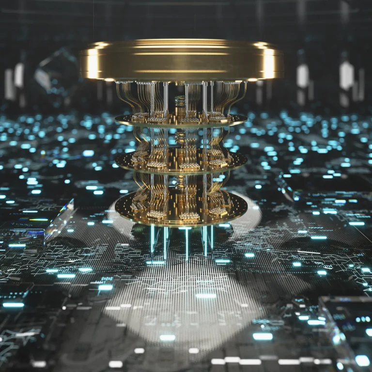 Quantum Circuit: An image of a quantum circuit - Future of Quantum AI